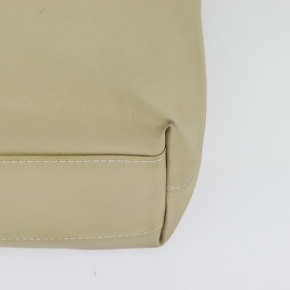BURBERRY Shoulder Bag Canvas Beige Auth BA3662
